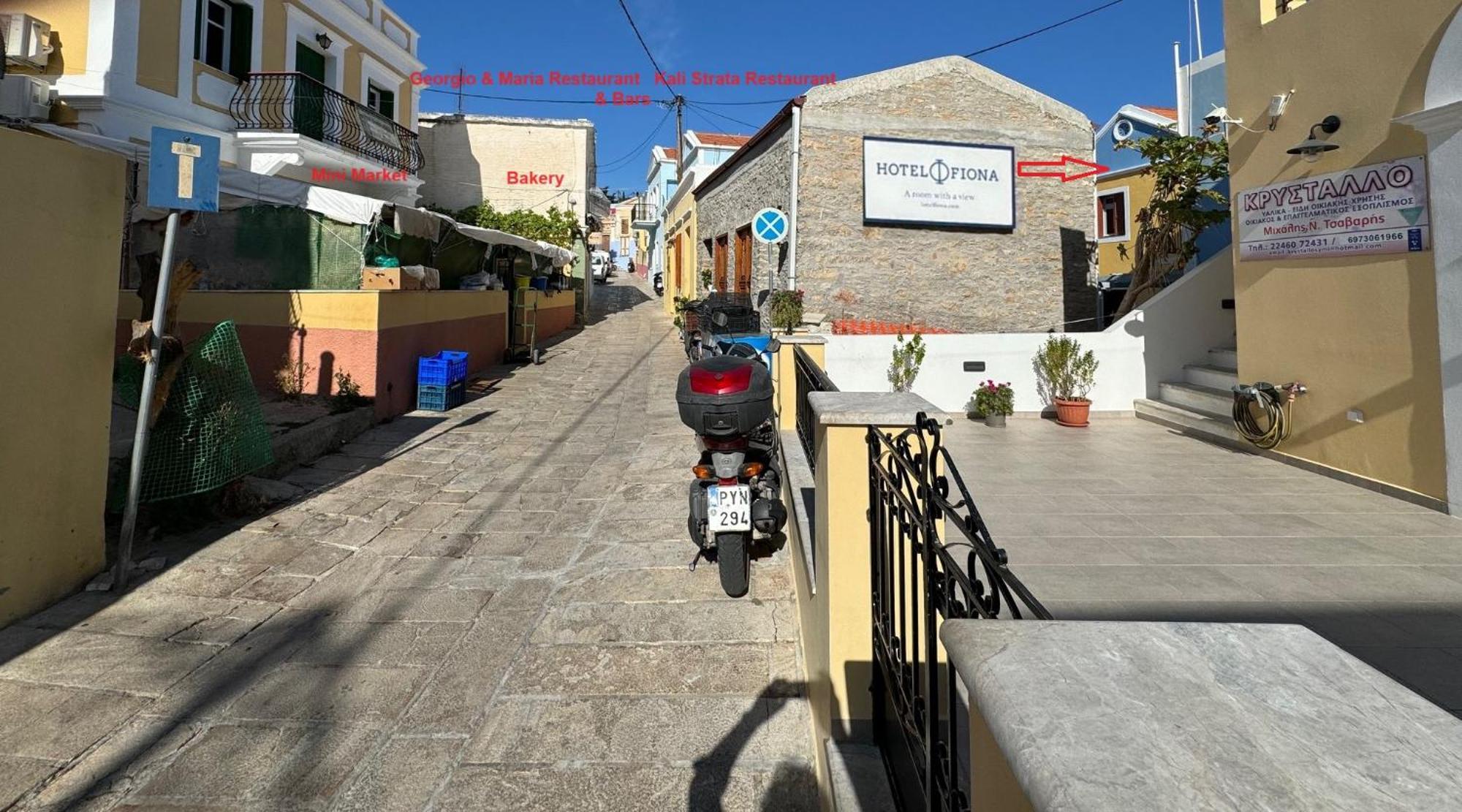 Hotel Fiona سيمي المظهر الخارجي الصورة